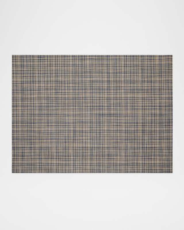 Basketweave Woven Floor Mat, 4' x 6'